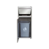 Pubelă inox pentru debarasare, Bonner